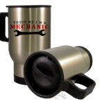 Personalised Travel Mug Silver