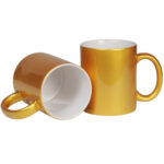 Sparkling Gold Pearl Mug