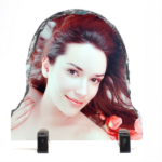 Half Oval Photo Slate