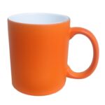 Personalised Nitro Fluorescent Orange Mug