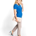 Ladies Classic V Neck T Shirt