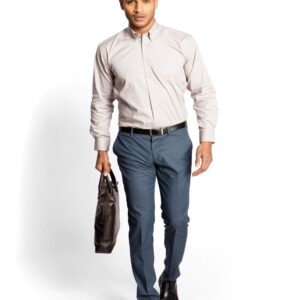 Mens Pinpoint Oxford Full Sleeve Shirt - Image 1